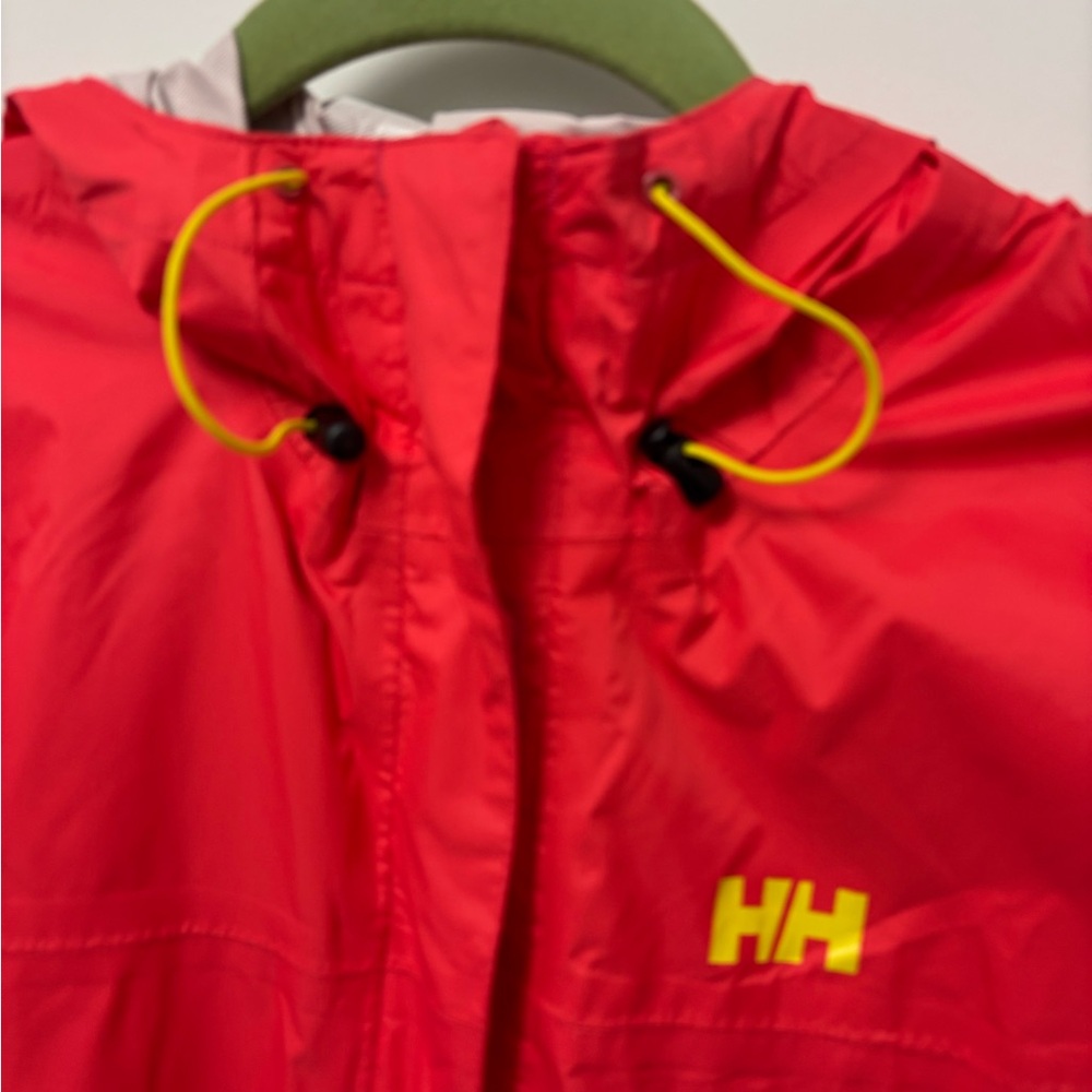 Helly Hansen Women's Vibrant Orange Rain Jacket - Picture 3 of 7